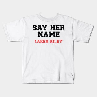 say her name laken riley Kids T-Shirt